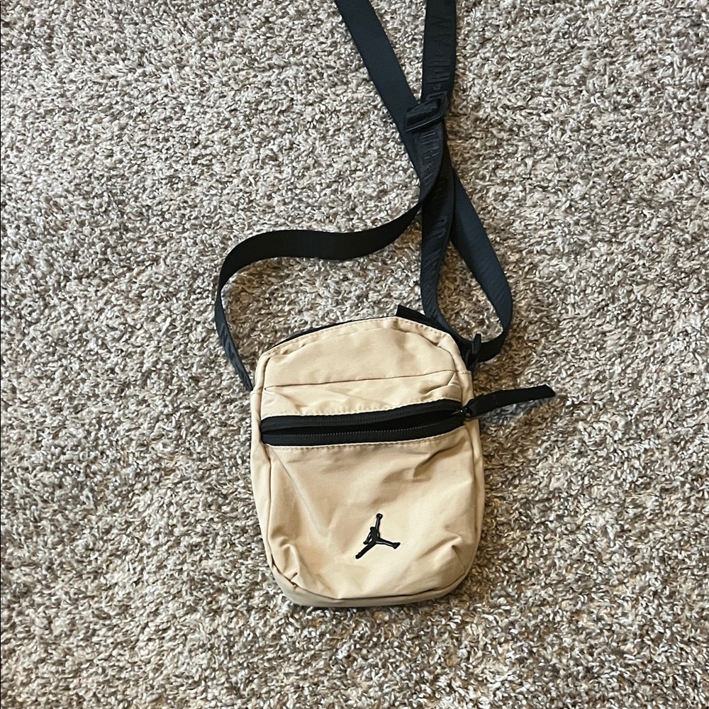Jordan Tan and Black Belt Bag Minimalist Design